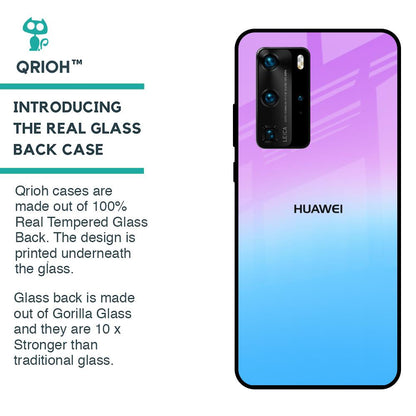 Unicorn Pattern Glass Case for Huawei P40 Pro