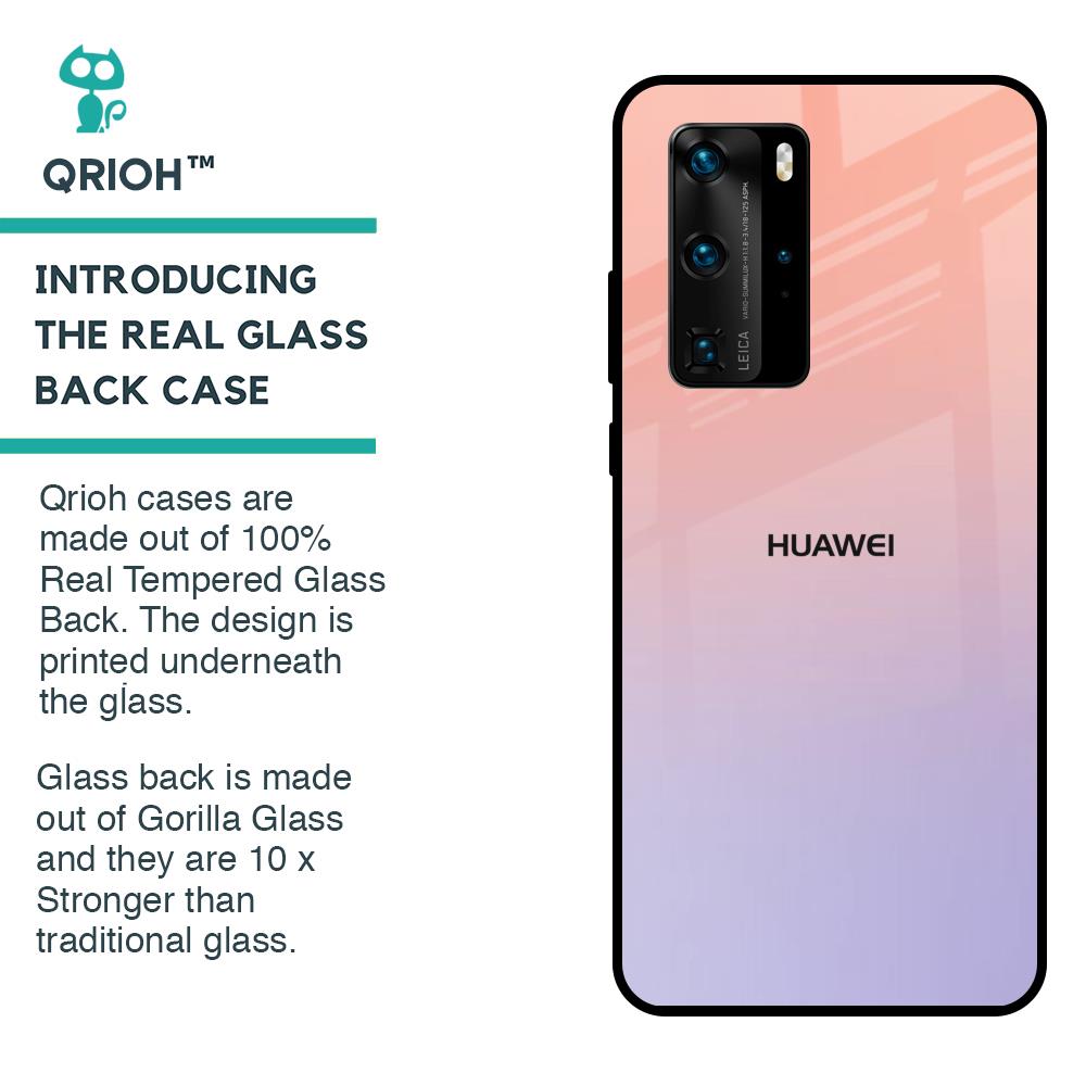 Dawn Gradient Glass Case for Huawei P40 Pro