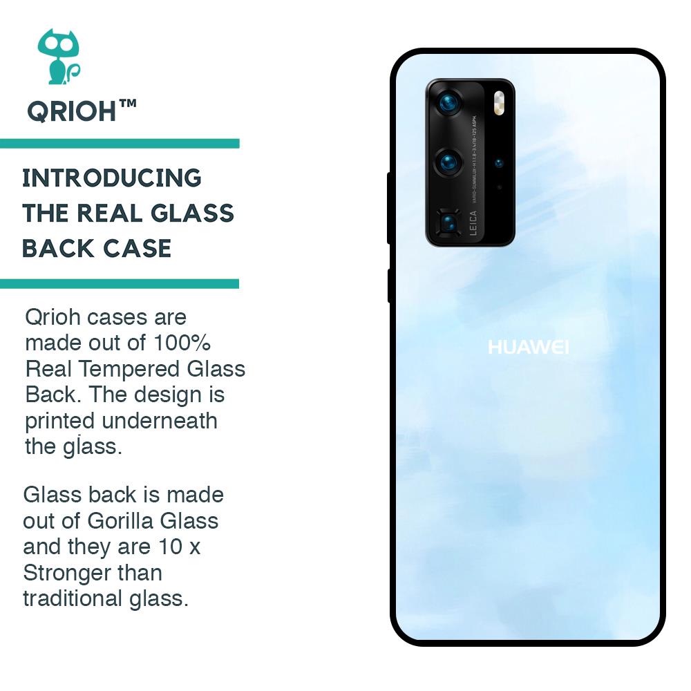 Bright Sky Glass Case for Huawei P40 Pro