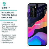 Colorful Fluid Glass Case for Huawei P40 Pro