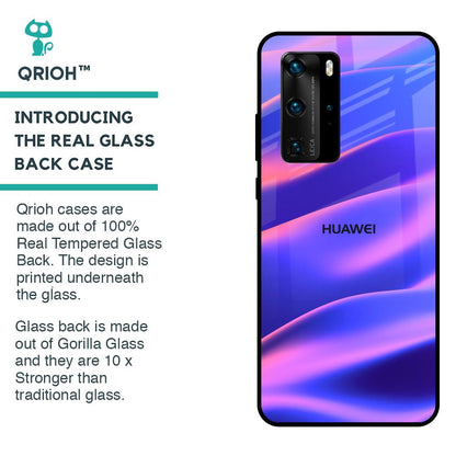 Colorful Dunes Glass Case for Huawei P40 Pro