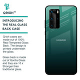 Palm Green Glass Case For Huawei P40 Pro