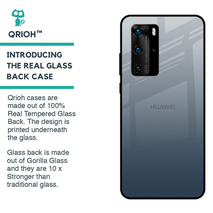 Smokey Grey Color Glass Case For Huawei P40 Pro