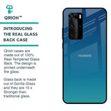 Celestial Blue Glass Case For Huawei P40 Pro