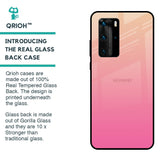 Pastel Pink Gradient Glass Case For Huawei P40 Pro