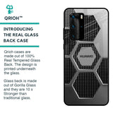 Hexagon Style Glass Case For Huawei P40 Pro