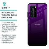 Harbor Royal Blue Glass Case For Huawei P40 Pro
