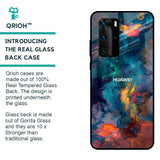 Colored Storm Glass Case for Huawei P40 Pro