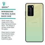 Mint Green Gradient Glass Case for Huawei P40 Pro