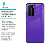 Amethyst Purple Glass Case for Huawei P40 Pro