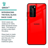 Blood Red Glass Case for Huawei P40 Pro
