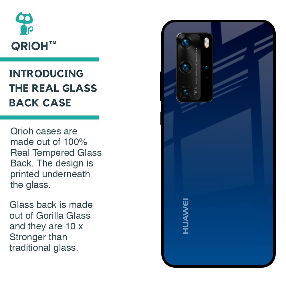 Very Blue Glass Case for Huawei P40 Pro