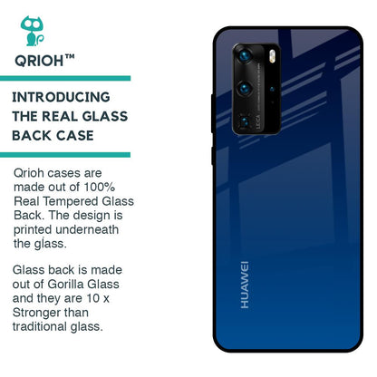 Very Blue Glass Case for Huawei P40 Pro