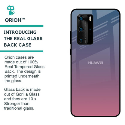 Pastel Gradient Glass Case for Huawei P40 Pro