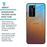 Rich Brown Glass Case for Huawei P40 Pro