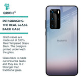 Light Sky Texture Glass Case for Huawei P40 Pro