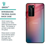 Dusty Multi Gradient Glass Case for Huawei P40 Pro