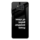 Motivation Poco X3 Glass Back Cover Online