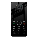 Classic Keypad Pattern Poco X3 Glass Back Cover Online