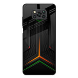 Modern Ultra Chevron Poco X3 Glass Back Cover Online