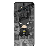 Cartoon Art Poco X3 Glass Back Cover Online