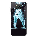 Dark Man In Cave Poco X3 Glass Back Cover Online