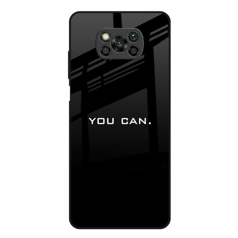 You Can Poco X3 Glass Back Cover Online