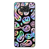 Acid Smile Poco X3 Glass Back Cover Online