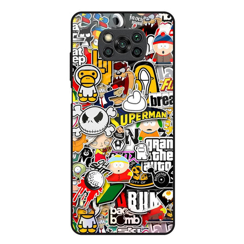 Boosted Poco X3 Glass Back Cover Online