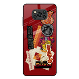 Gryffindor Poco X3 Glass Back Cover Online