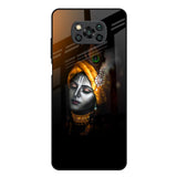 Ombre Krishna Poco X3 Glass Back Cover Online