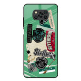 Slytherin Poco X3 Glass Back Cover Online