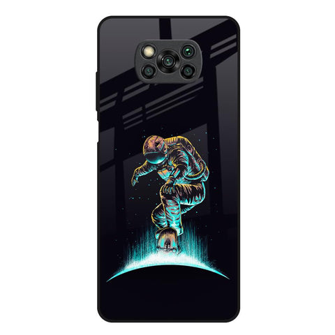 Star Ride Poco X3 Glass Back Cover Online