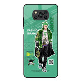Zoro Bape Poco X3 Glass Back Cover Online