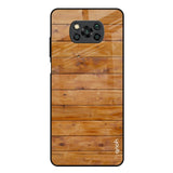 Timberwood Poco X3 Glass Back Cover Online