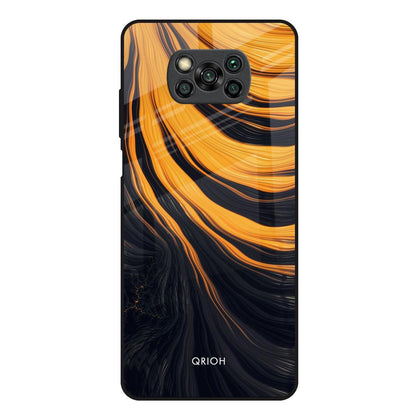 Sunshine Beam Poco X3 Glass Back Cover Online