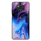 Psychic Texture Poco X3 Glass Back Cover Online