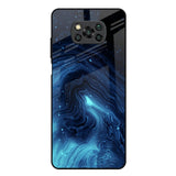 Dazzling Ocean Gradient Poco X3 Glass Back Cover Online