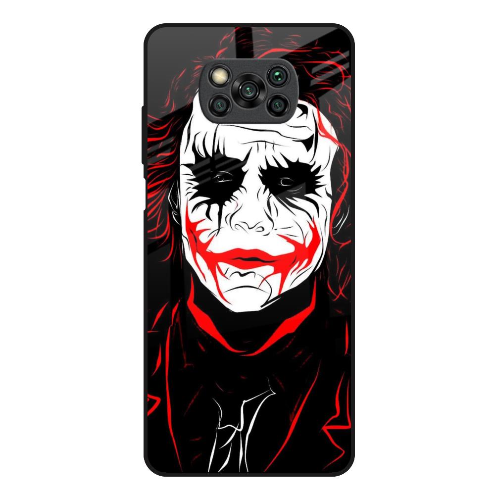 Life In Dark Poco X3 Glass Back Cover Online
