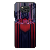 Super Art Logo Poco X3 Glass Back Cover Online