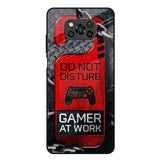 Do No Disturb Poco X3 Glass Back Cover Online