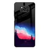 Drive In Dark Poco X3 Glass Back Cover Online