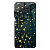 Dazzling Stars Poco X3 Glass Back Cover Online