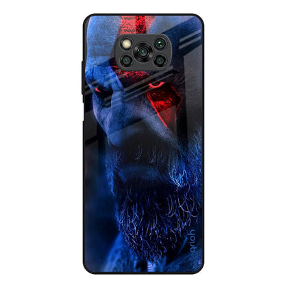 God Of War Poco X3 Glass Back Cover Online
