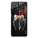Power Of Lord Poco X3 Glass Back Cover Online