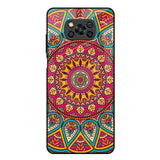 Elegant Mandala Poco X3 Glass Back Cover Online