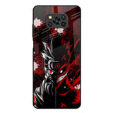 Dark Character Poco X3 Glass Back Cover Online