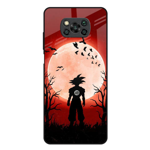Winter Forest Poco X3 Glass Back Cover Online
