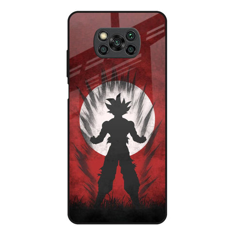 Japanese Animated Poco X3 Glass Back Cover Online