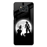 True Saiyans Poco X3 Glass Back Cover Online